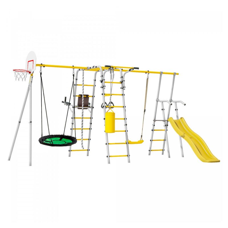 Tuin speeltoestel met klimrek Fitness Plus