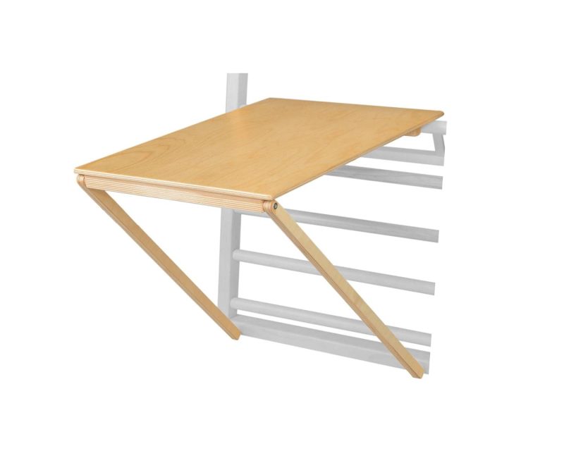 Opvouwbare tafel voor speeltoestel