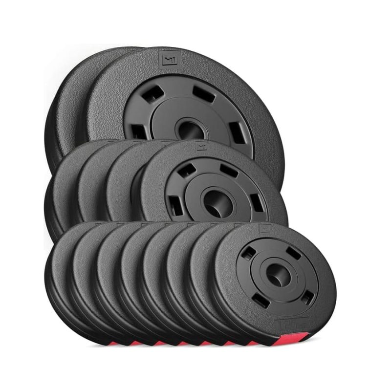 Set kunststof halferschijven HS 30 kg